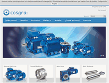 Tablet Screenshot of cosgra.com